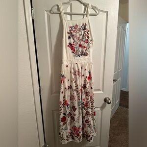 Anthropologie Embroidered Dress Sz 24